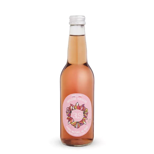 französischer alkoholfreier Drink aus Hbiskus & Bio-Rose