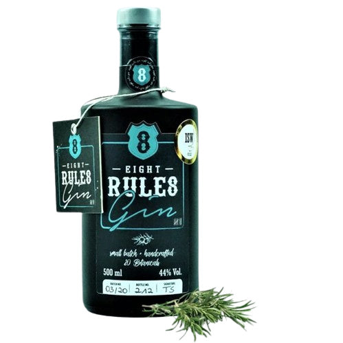 8 Rules Gin 44% 500 ml