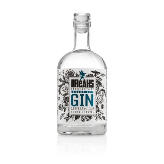 Deutscher Gin handgefertigt, London Dry Gin von BREAKS