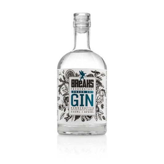 Deutscher Gin handgefertigt, London Dry Gin von BREAKS