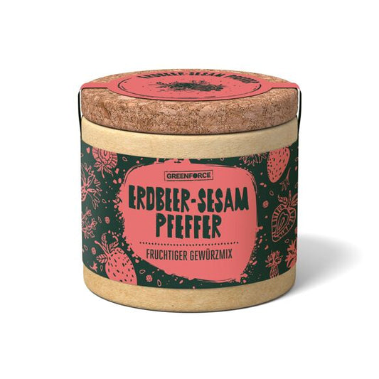 Mit diesem Erdbeer-Sesam-Pfeffer-Topping verleihst du deinen Lieblingsgerichten, Desserts oder Cocktails einen süß-würzigen Geschmack &amp; ein tolles Aussehen.